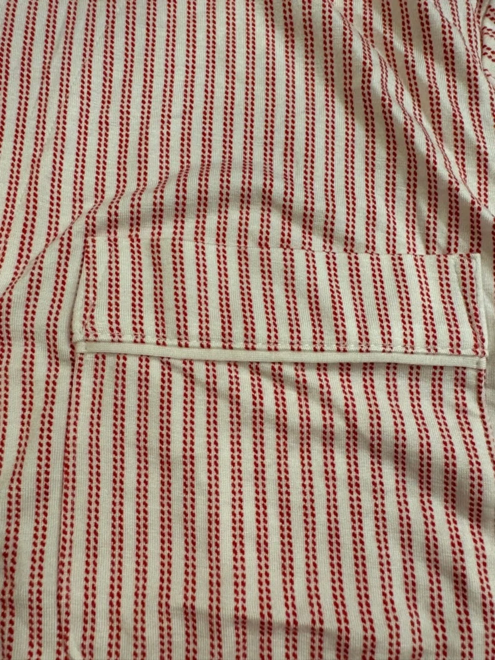 Auden Red & White Striped Women's Pajama Set - Picture 3 of 8